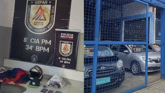Quadrilha assaltou agência no bairro Bairro Alípio de Melo, na região Noroeste de BH