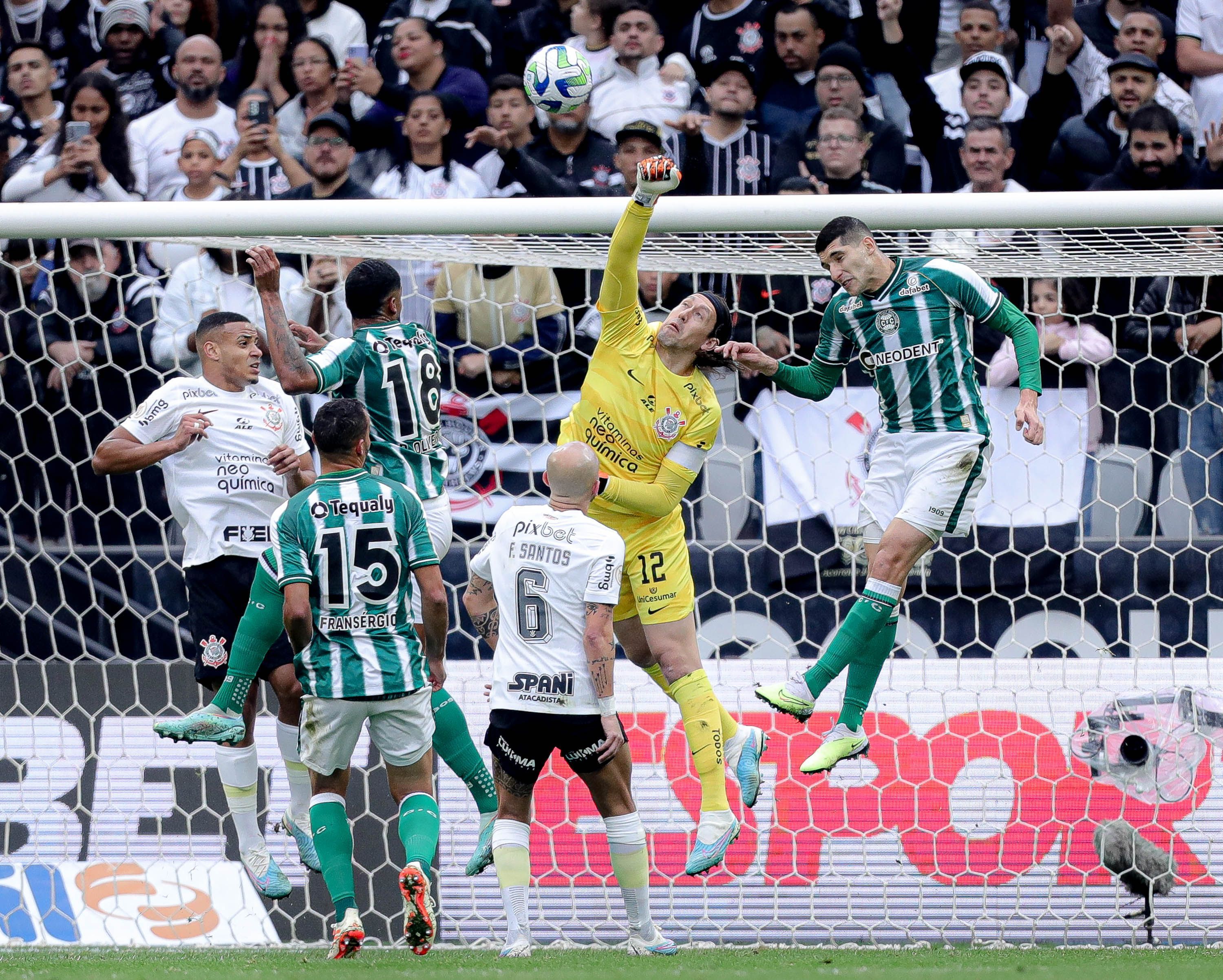 Coritiba x Corinthians: veja prováveis escalações