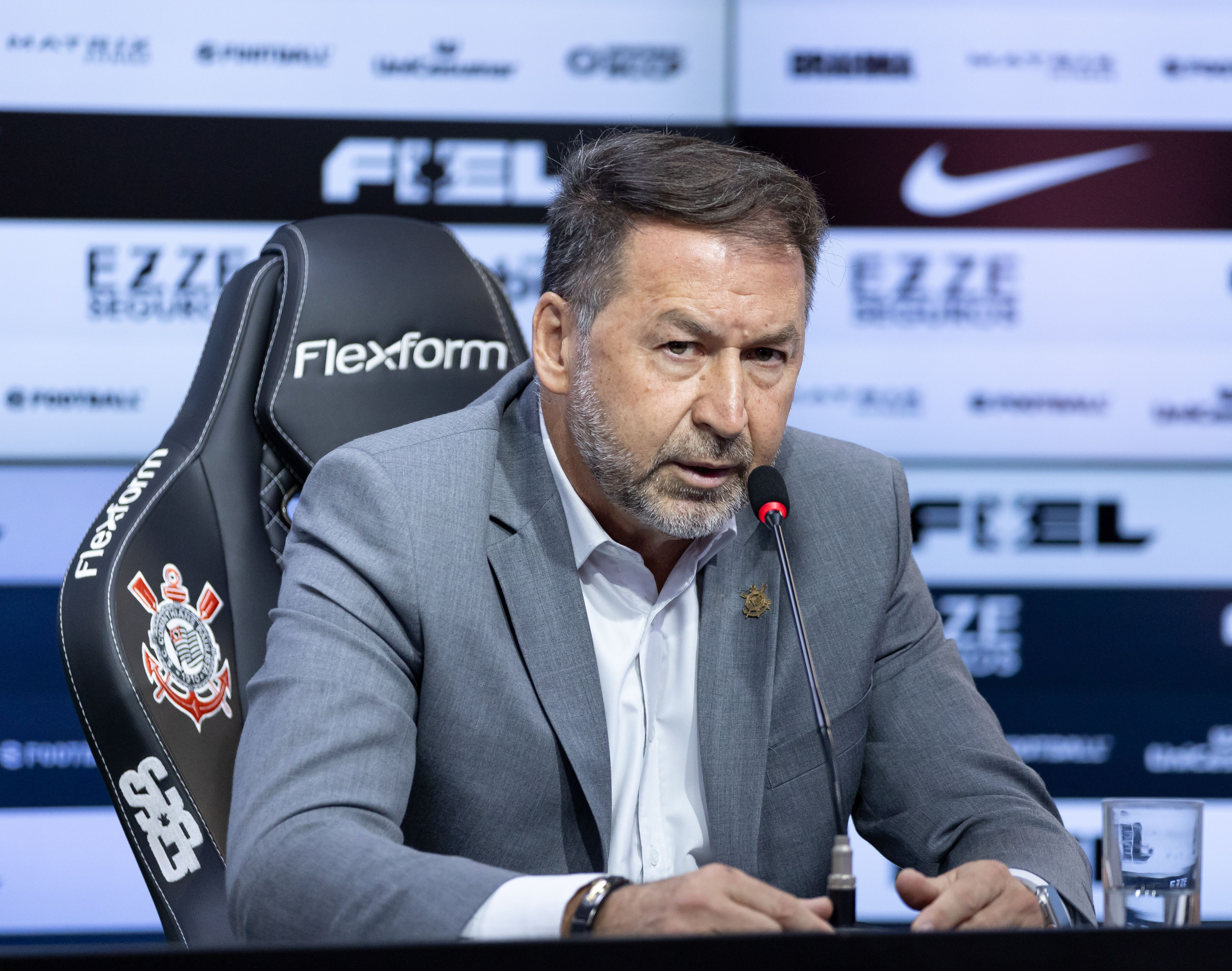 Impeachment? Augusto Melo descarta possibilidade no Corinthians: 'Não nos preocupa'