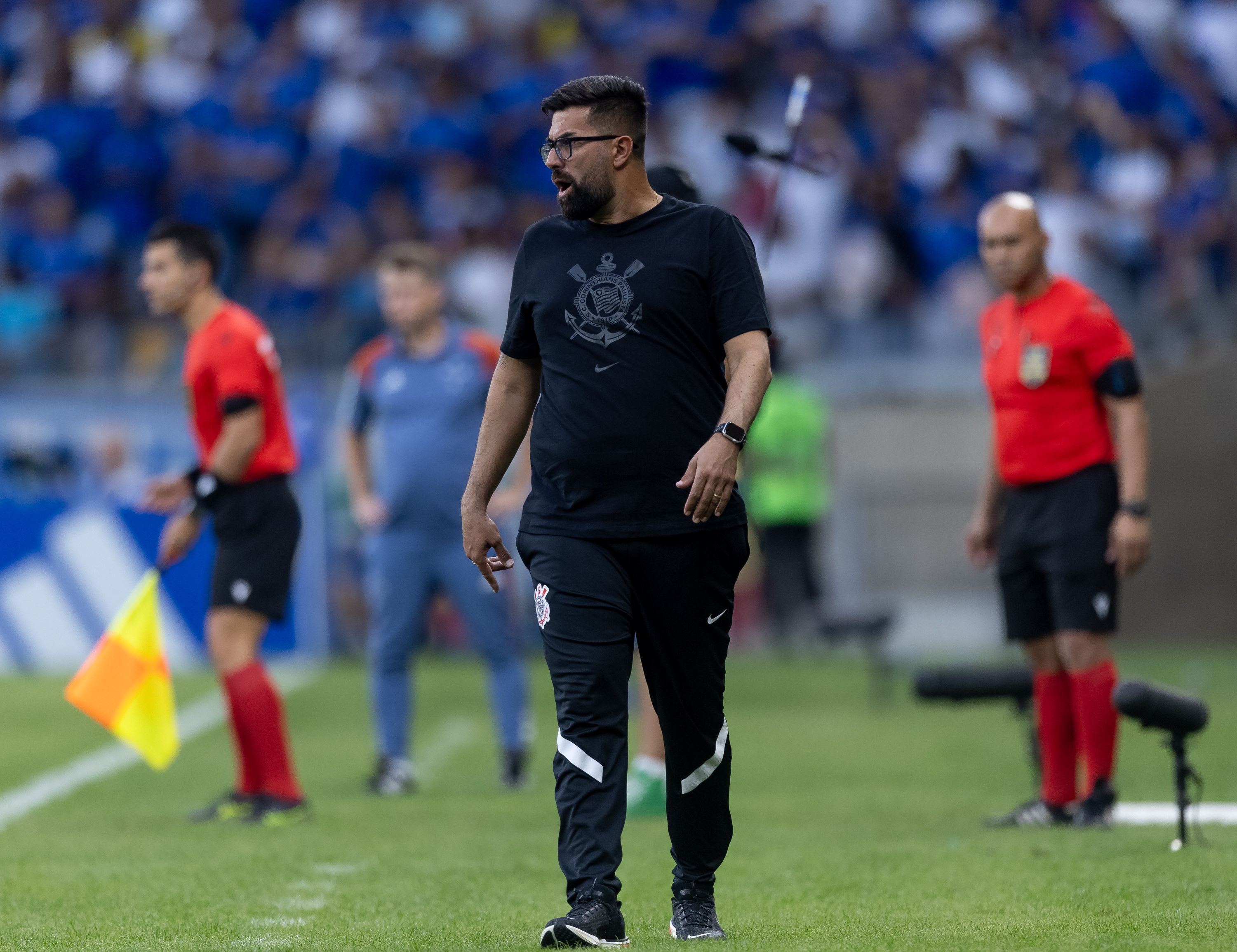 Técnico do Corinthians acusa desgaste físico do elenco contra o Cruzeiro