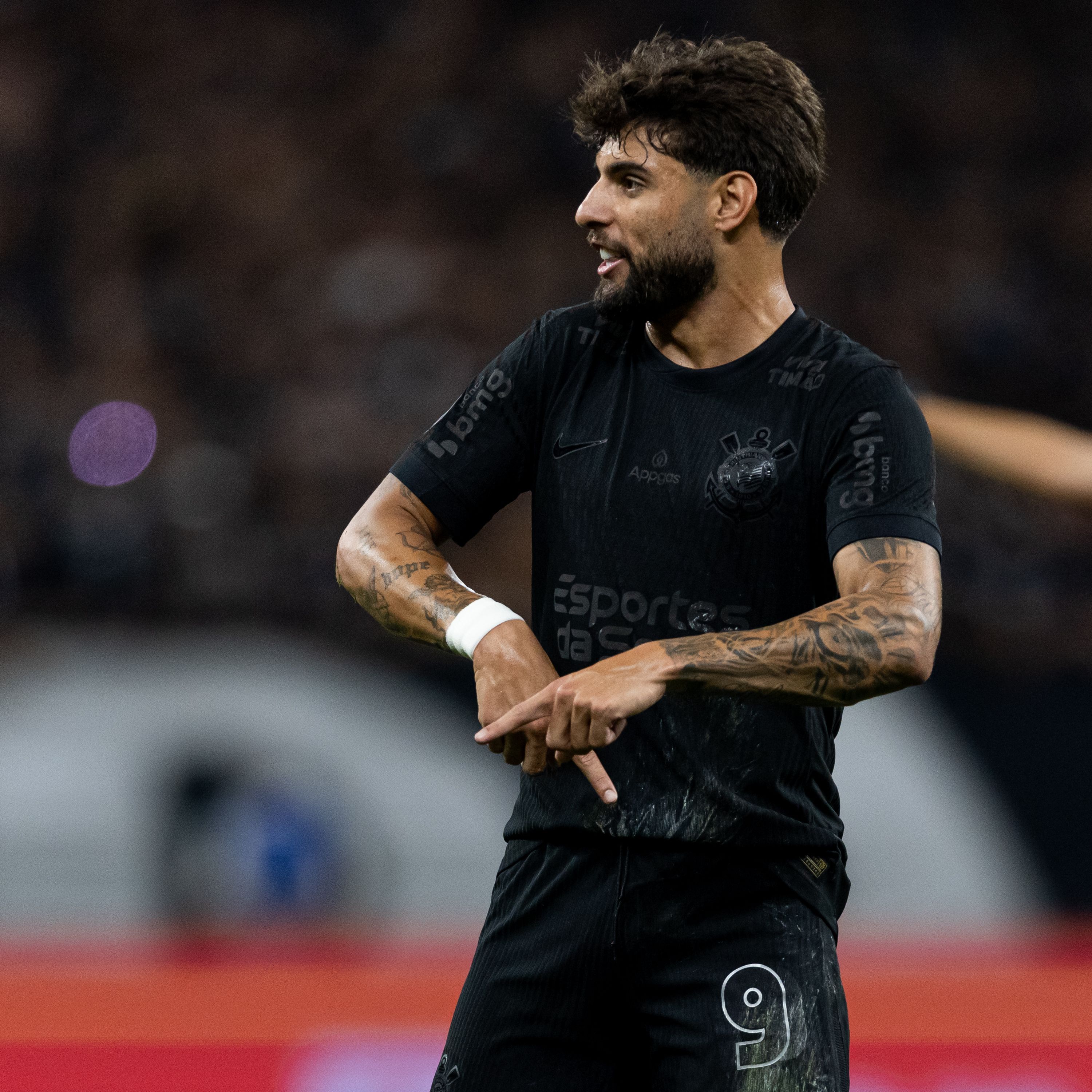 Yuri Alberto fala sobre entrada de Zé Ivaldo em Corinthians x Santos: 'Pé travou'