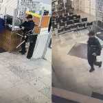 Câmeras flagram preso deixando hospital em BH com uniforme de policial que ele matou; veja vídeo