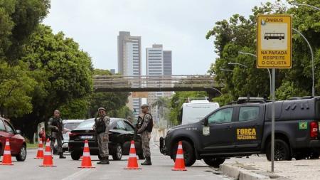 Agentes da Força Nacional foram enviados para o Rio Grande do Norte para conter onda de ataques