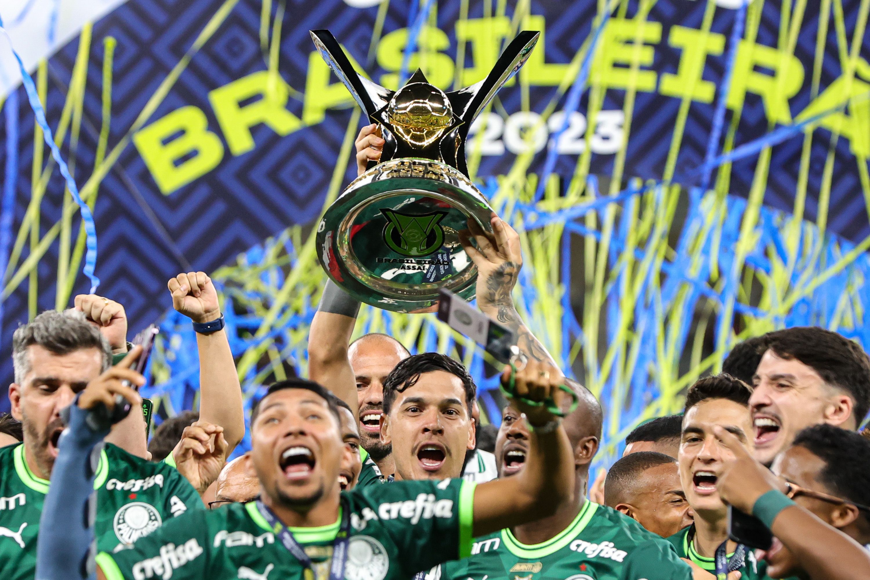 Palmeiras amplia vantagem na liderança de títulos nacionais; veja ranking