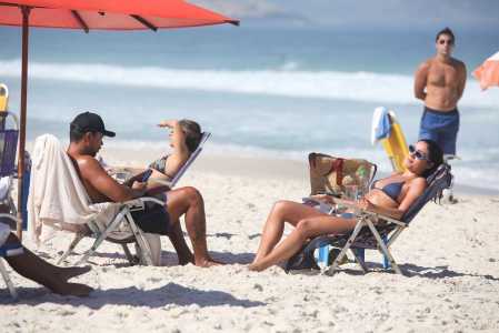 Sophie e Xamã na Barra da Tijuca