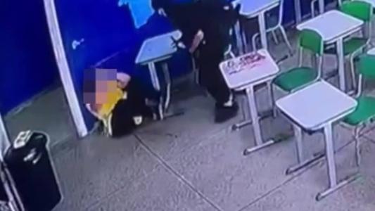 Agressor foi apreendido pela polícia