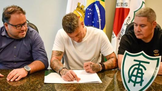 Aguerre é o 8º estrangeiro no elenco do América para a temporada 2023