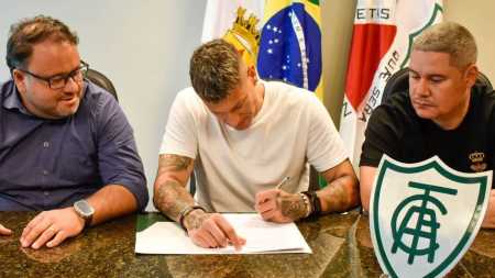 Aguerre é o 8º estrangeiro no elenco do América para a temporada 2023