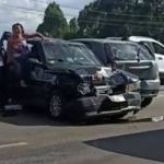 Engavetamento entre vários carros e caminhão interdita parte da Rodovia Fernão Dias, em Betim