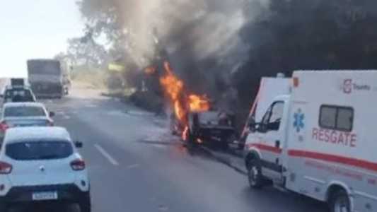 Ainda não se sabe a causa do incêndio
