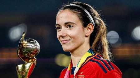 Aitana Bonmati celebrou o elogio de Pep Guardiola
