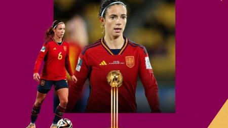 Aitana Bonmatí foi eleita melhor jogadora da Copa do Mundo Feminina