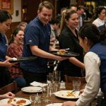 O que significa quando uma pessoa ajuda o garçom a recolher os pratos da mesa, segundo a psicologia