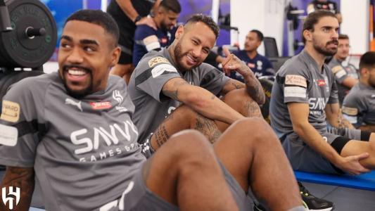 Al-Hilal nos treinamentos