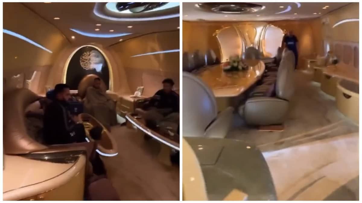 Al-Hilal, da Arábia, tem avião folheado a ouro avaliado em R$ 1 bilhão; veja