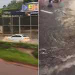 Vídeo: avenidas e rodovias da Grande BH têm alagamento com chuva forte nesta quarta