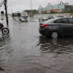 Chuva e ventos fortes derrubam mais de 40 árvores e causam alagamento no Rio de Janeiro