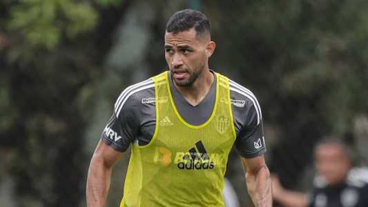 Alan Kardec era baixa no Atlético desde outubro de 2022, por conta de hérnia de disco