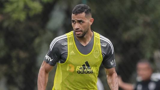 Alan Kardec era baixa no Atlético desde outubro de 2022, por conta de hérnia de disco