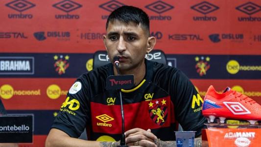 Alan Ruiz foi apresentado no Sport nesta terça-feira (18)