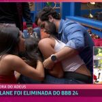 Alane se constrange ao rever reação à eliminação do BBB 24 com Ana Maria Braga