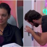 Alane se fecha no reservado, leva atenção da produção e recebe apoio de Davi no BBB 24