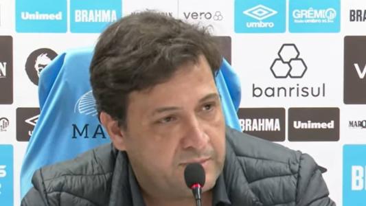 Alberto Guerra reclamou fortemente sobre a arbitragem após eliminação para o Flamengo