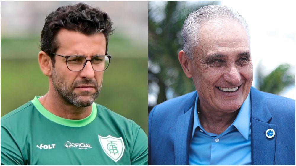 Técnico do América projeta clássico e exalta Tite, do Cruzeiro: 'Multicampeão'