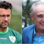 Técnico do América projeta clássico e exalta Tite, do Cruzeiro: 'Multicampeão'