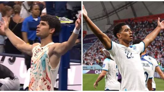 Alcaraz fez menção ao jogador Jude Bellingham