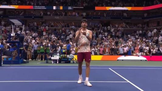 Alcaraz venceu e está nas semis do US Open