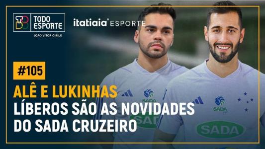 Alê e Lukinhas, novos reforços do time de vôlei do Cruzeiro