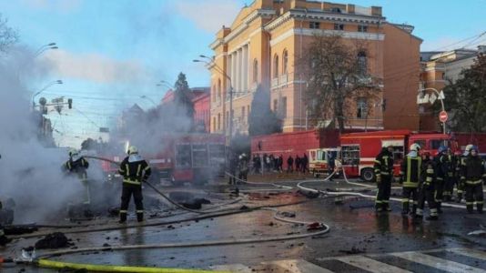 Além de Kiev, outras cidades da Ucrânia também registraram explosões na manhã desta segunda-feira