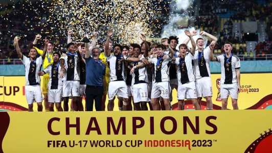 Alemanha venceu a França e conquistou o Mundial Sub-17 na Indonesia
