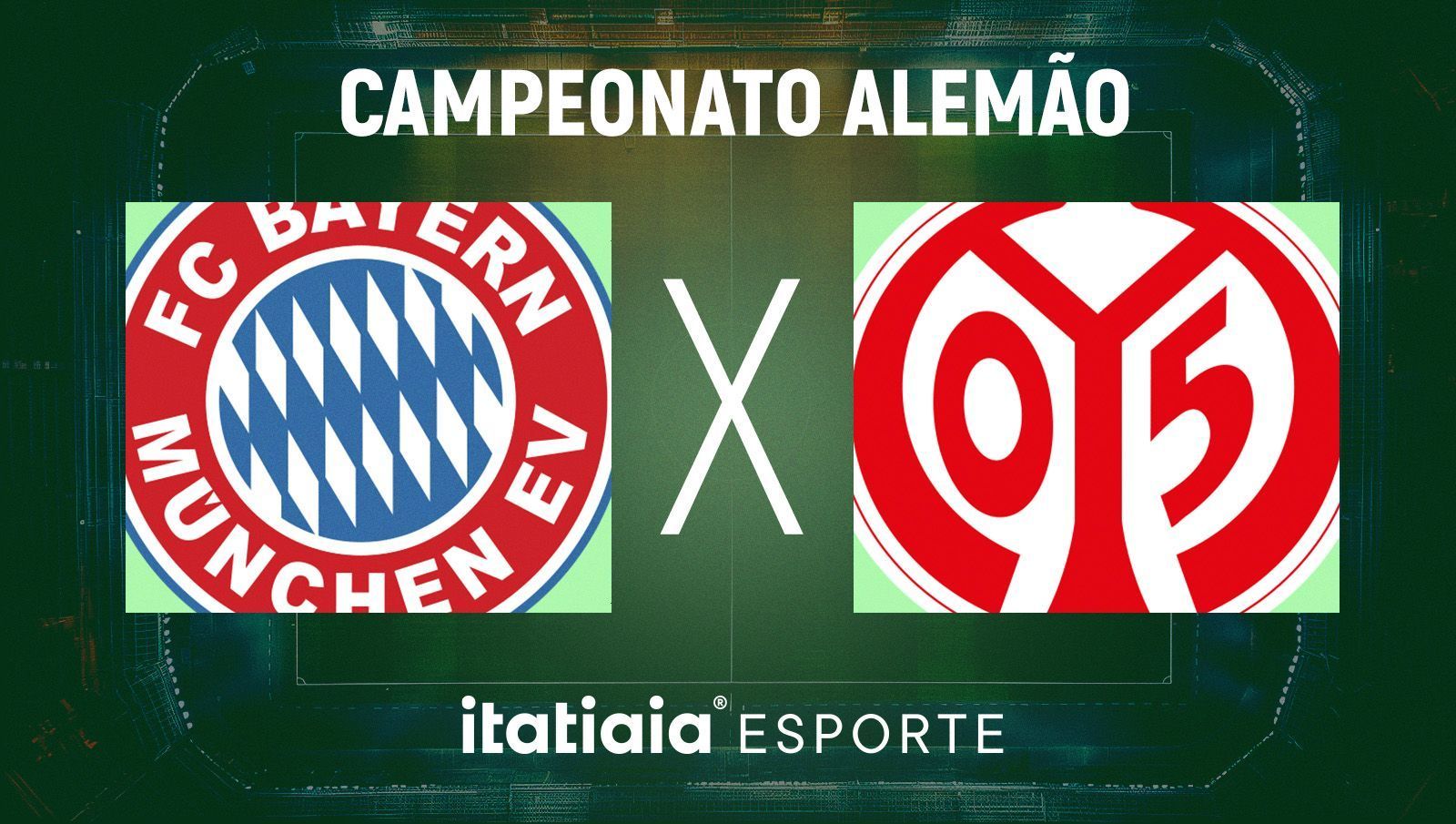 Horário e onde assistir ao vivo Bayern de Munique x Mainz 05, pela Bundesliga