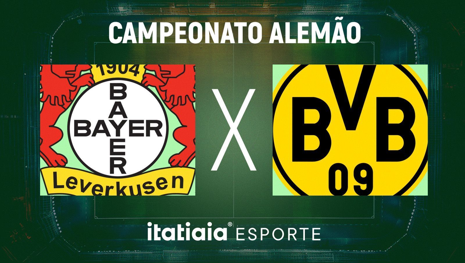 Horário e onde assistir ao vivo Bayer Leverkusen x Borussia Dortmund, pela Bundesliga