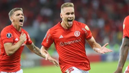 Alemão marcou o gol do Inter na vitória sobre o Metropolitanos