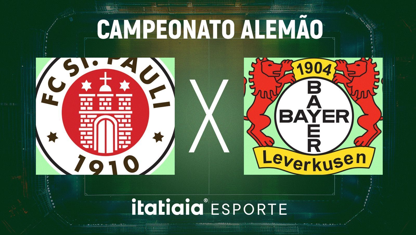Horário e onde assistir ao vivo St. Pauli x Bayer Leverkusen, pela Bundesliga