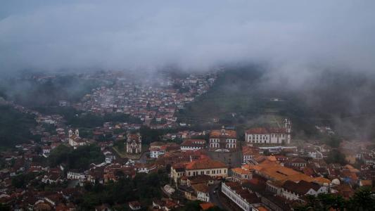 Alerta de chuva em Ouro Preto