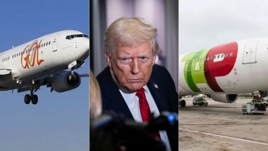 Alerta de Trump sobre espaço aéreo da Venezuela leva Gol e TAP a cancelarem voos