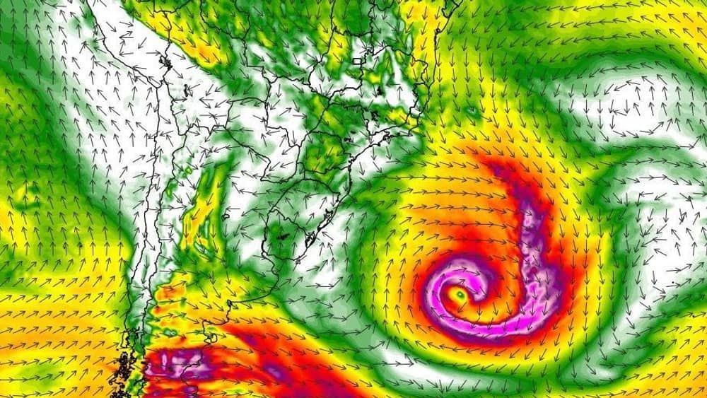 Alerta: grande ciclone se formará e provocará impactos no Brasil