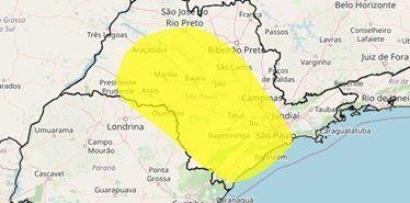 Alerta Vendaval Inmet SP PR