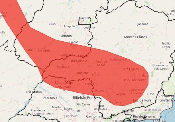 'Grande perigo': 370 cidades de MG têm alerta vermelho de onda de calor nesta sexta-feira (6)