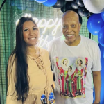 Grávida, filha de Anderson Leonardo se despede do pai após morte por câncer