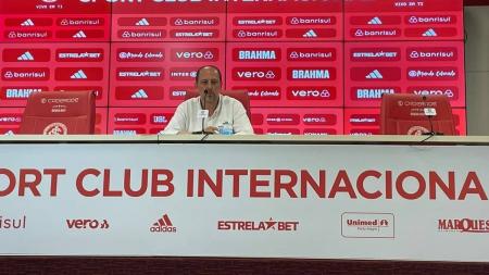 Alessandro Barcellos concedeu entrevista no Beira-Rio nesta segunda-feira (22)