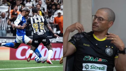Alex revela expectativa para clássico entre Cruzeiro e Atlético