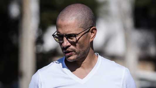 Alex durante treinamento do Cruzeiro na Toca da Raposa II