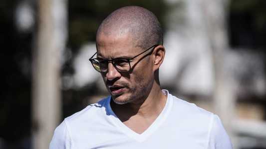 Alex em treino do Cruzeiro, na Toca da Raposa 2