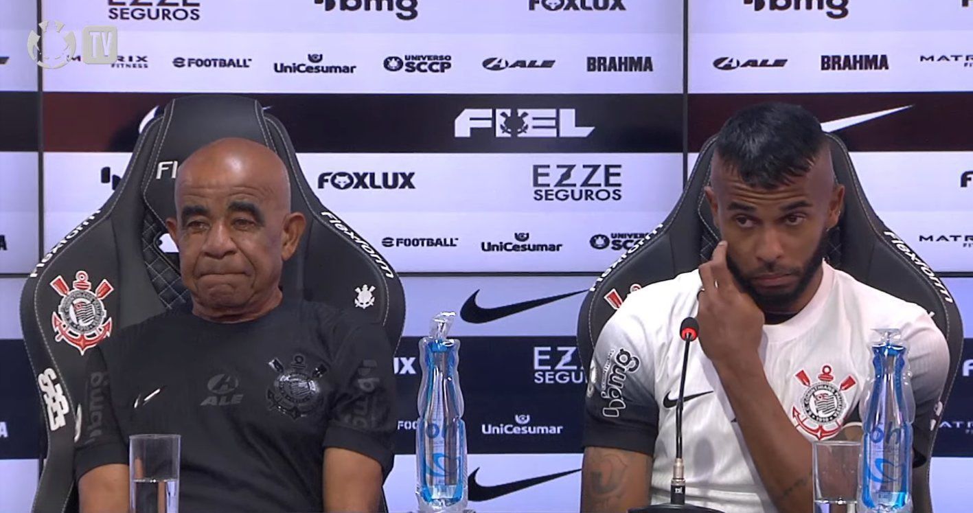 Alex Santana faz relato emocionante sobre mãe e chora em apresentação no Corinthians