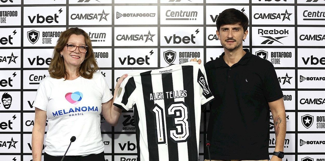 Botafogo inova em campanha contra o câncer: 'O patrocínio que ninguém viu'